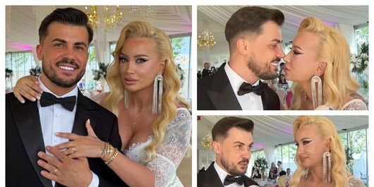 VIDEO Simona Trașcă și Marian Buzilă, declarații de dragoste chiar înainte de marele eveniment. Ce și-au spus cei doi până la venirea invitaților: „Vreau să fii ultimul bărbat care mă atinge.”