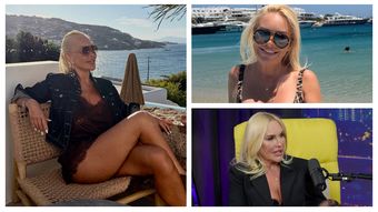 Vica Blochina, apariție spectaculoasă la plajă! Cum arată la 50 de ani, în costum de baie