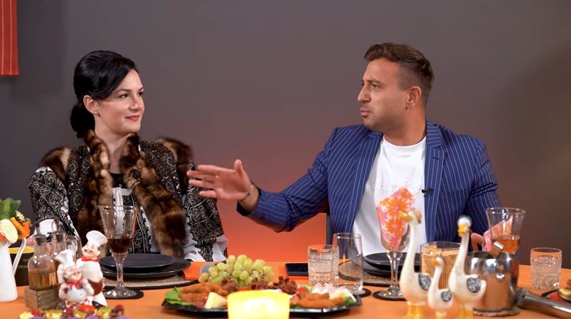 Valentin Sanfira și Viorica Macovei