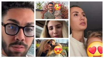 Armin Nicoară, nevoit să stea mai mult cu copilul. De ce nu poate Claudia Puican să îl țină pe cel mic în brațe: „O intervenție!”