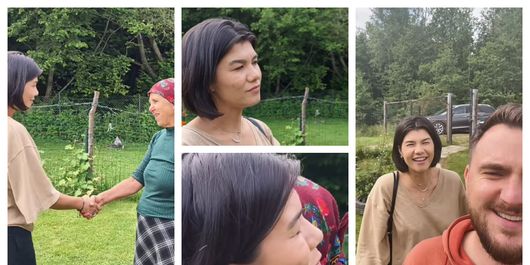 Ileana Sterp, în vizită la mama gemenilor Graur. Cum a fost primită fiica mamei Geta: “Ea crede că, dacă ne-a adus brânză, are dreptul la căpșunele noastre.”