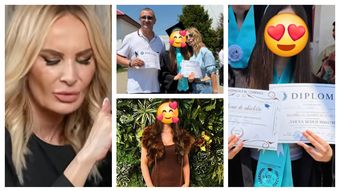 Daniela Gyorfi, în lacrimi la absolvirea fiicei sale. Ce a transmis artista: „Sunt tristă!”