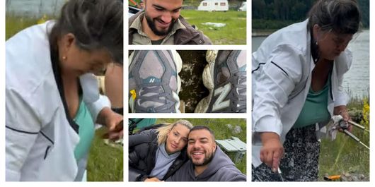 Culiță și Iancu Sterp, salvați de mama Geta la grătar. Ce au pățit cei doi pe malul lacului: „Mâncam cartofi.”