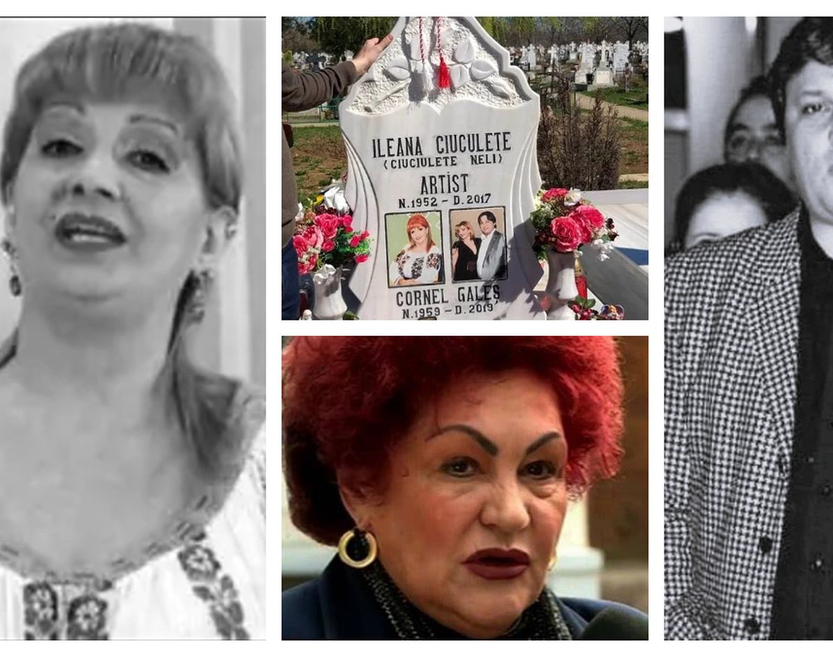 Au trecut șapte ani de la decesul lui Cornel Galeș, soțul Ilenei Ciuculete. Cum arată mormântul regretatei artiste și ce spune Elena Merișoreanu despre moartea lor: „L-a luat la el.”
