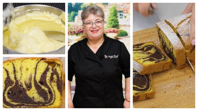 Rețeta Ginei Bradea de chec cu apă minerală. Un desert savuros și ușor de făcut! „Așa arată un albuș perfect bătut.”
