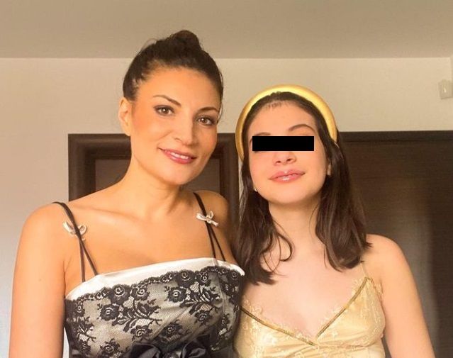 Ioana Ginghină și fiica ei