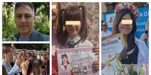 Alexandru Ciucu, gest uimitor pentru fetițele sale, la serbarea de final de an școlar! Și Alina Sorescu a fost prezentă: „Împreună, îi ajutăm să creadă.”