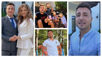 Valentin Sanfira, imagine emoționantă cu familia sa: „Doamne ajută să devii și tătic.”