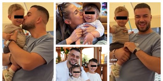 Culiță Sterp, mesaj pentru Claudia Puican, în timp ce ținea în brațe fiul artistei: “Poate ne facem neamuri.”