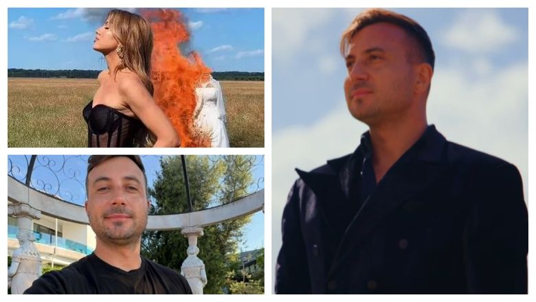 Valentin Sanfira, mesaj cu subînțeles pentru fosta soție?  Ce a transmis artistul la o postare din online: “Orice pentru un loc în față.”