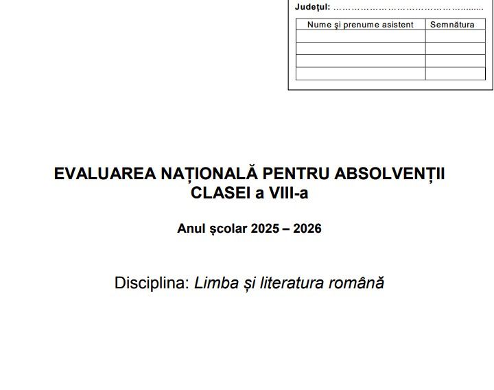 Evaluare Națională