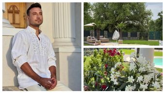 Casa lui Valentin Sanfira, un loc de vis. Cum arată locuința acestuia