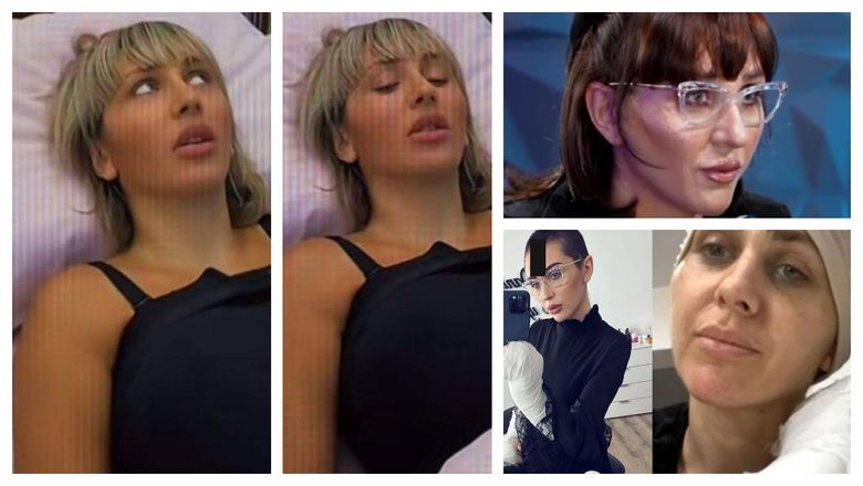Dana Roba, imagini îngrijorătoare de pe patul de spital. La ce intervenție a fost supusă make-up artista: „Mă doare tare.”
