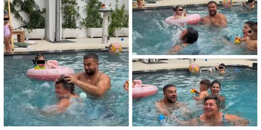 Mama Geta, moment neașteptat la piscină! Ce reacție a avut Culiță Sterp: „Aoleu! Ajutor!”
