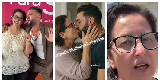 Adriana Giculina, față în față cu poliția, după ce a apărut într-o fotografie în timp ce se săruta cu Dorian Popa. Ce declarații a făcut femeia: „Sunt foarte revoltată.”