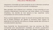 Comunicat Prințul Albert de Monaco