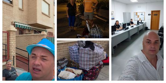 Cristi din Banat, nevoit să doarmă pe străzi. Unde a stat noaptea trecută artistul: “Am fost aruncați.”