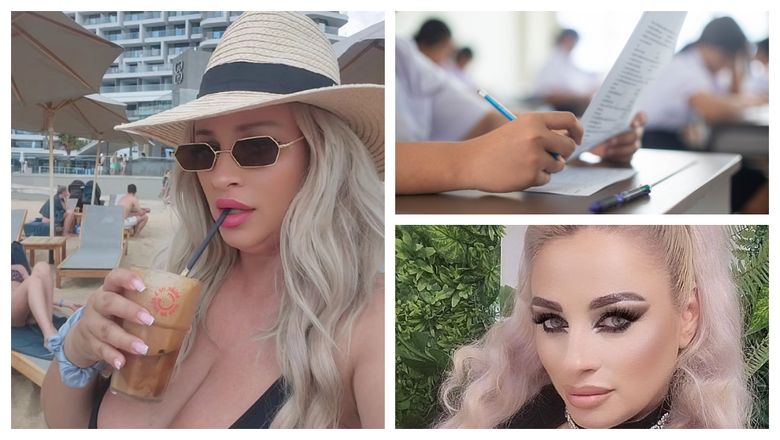 Ce note a avut Sânziana Buruiană la Bacalaureat. Blondina a intrat la două facultăți: „Nu am ales calea ușoară!”