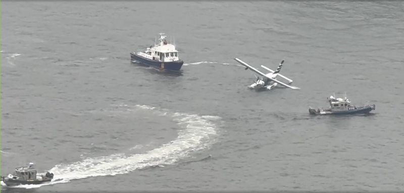 Accident hidroavion