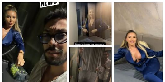 Ce vizită a primit Armin Nicoară în prag de seară. Saxofonistul a făcut totul ca artista să se simtă ca la ea acasă: „Și patul e bun.”
