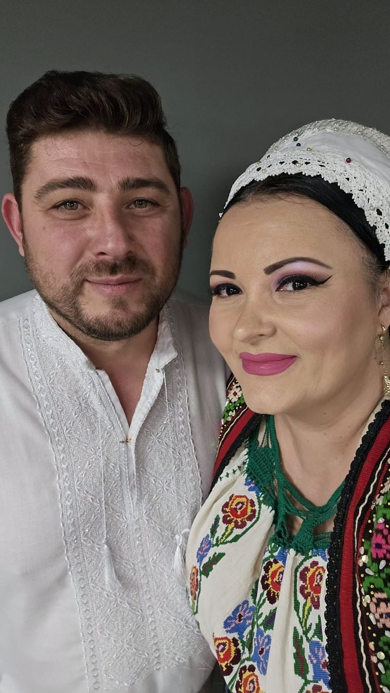 Silvana R&icirc;ciu și soțul
