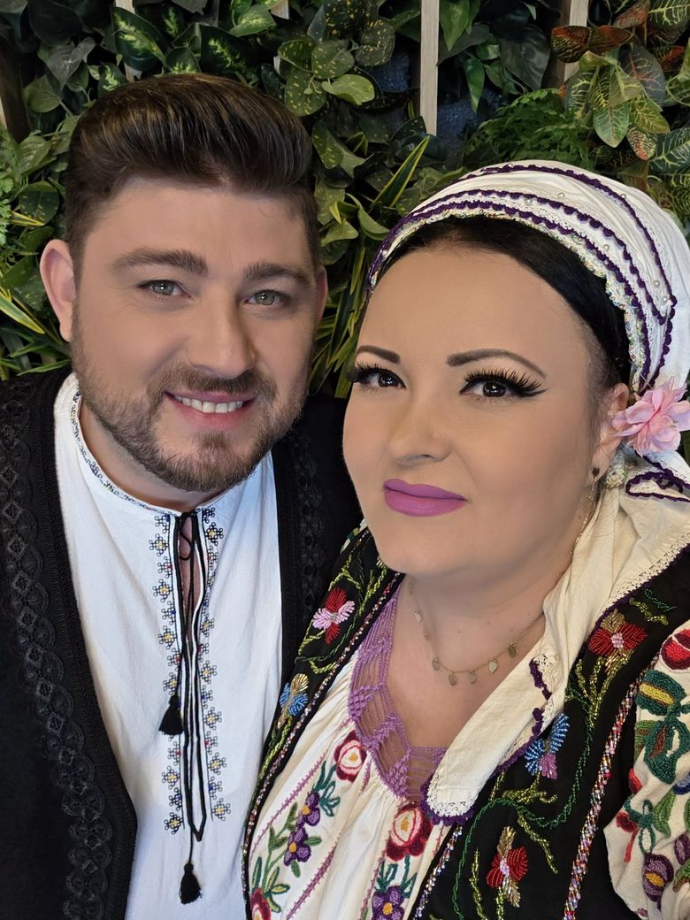 Silvana Rîciu și soțul