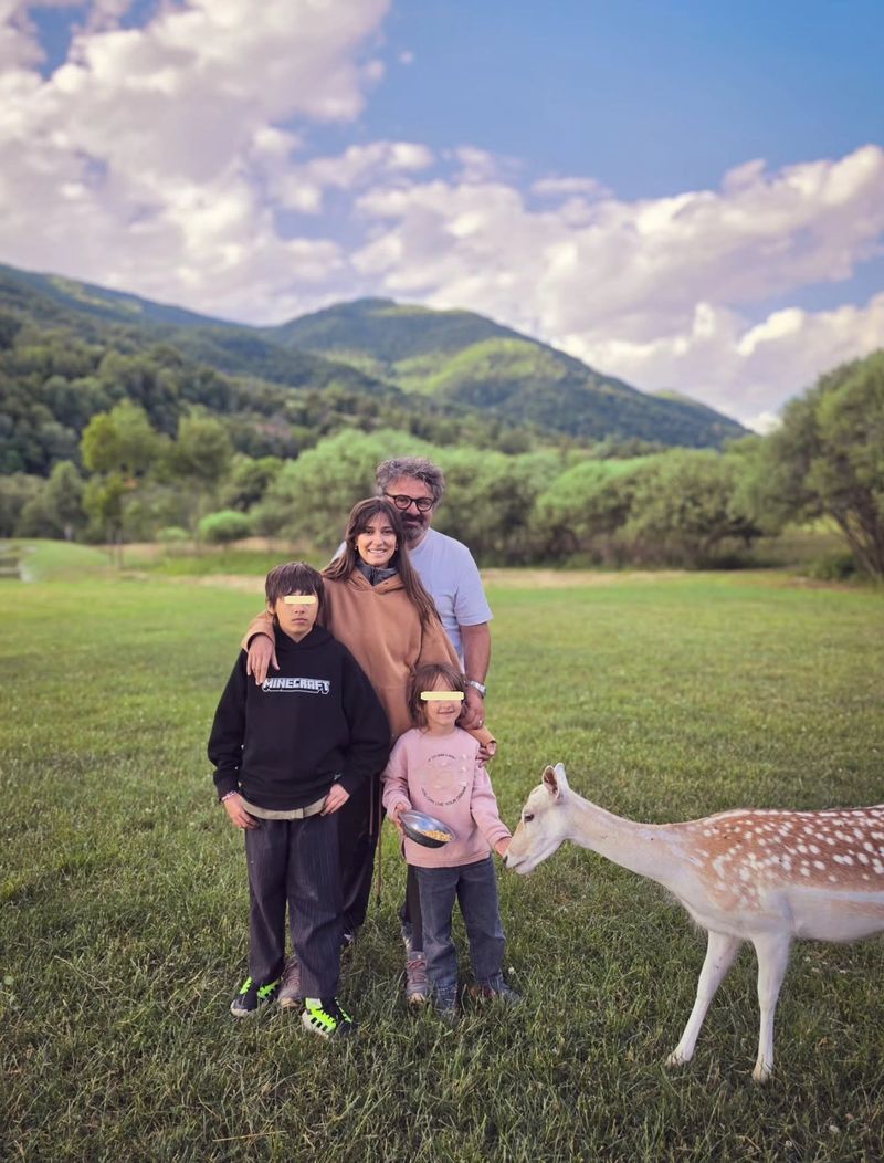 Dana Rogoz și familia
