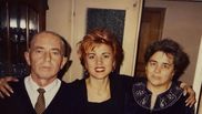 Nicoleta Voica și părinții