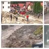 Furtuna de ieri a făcut prăpăd &icirc;n Bușteni. O t&acirc;nără a fost luată de ape de pe un trotuar: &bdquo;Sf&acirc;rşitul lumii!"