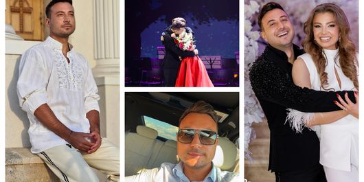 Valentin Sanfira, mesaj neașteptat în mediul online. Ce s-a auzit pe fundalul unei fotografii cu artistul: “Război.”