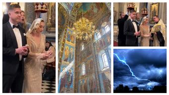 Incident în timp ce doi miri se cununau religios. Ce s-a întâmplat cu biserica în care se aflau: “Un semn?”