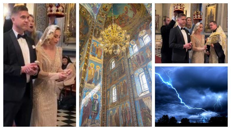 Incident în timp ce doi miri se cununau religios. Ce s-a întâmplat cu biserica în care se aflau: “Un semn?”