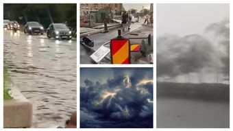 Cod portocaliu în Capitală! A fost transmis RO-ALERT. Sunt așteptate descărcări electrice, averse torențiale și intensificări ale vântului