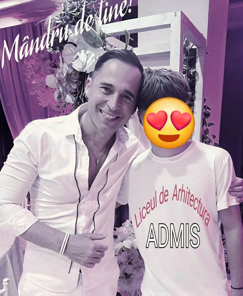 Dinu Maxer și fiul său