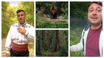 Ce a pățit Valentin Sanfira când a mers să culeagă hribi din pădure. Artistul a rămas șocat de ce a apărut în fața lui: “Să aveți grijă, e periculos.”