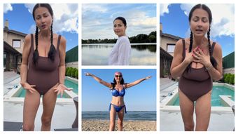 Gabriela Cristea răspunde criticilor aduse după ce s-a afișat în costum de baie. Ce transmite vedeta răutăcioșilor: “Exisă vreo lege?”
