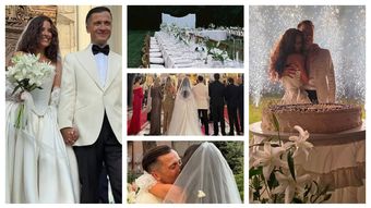 FOTO Alice Peneacă și Dragoș Caliminte au făcut cununia religioasă! Primele imagini cu cei doi miri de la nuntă