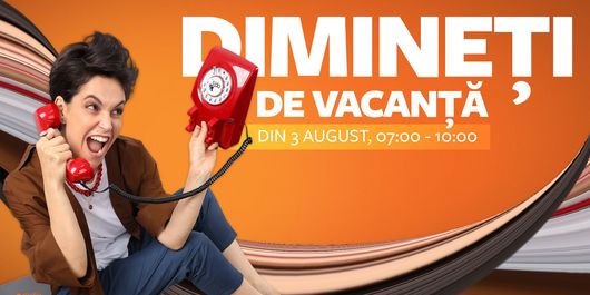 Matinalii de la „Brigada devreme” intră în vacanță! În perioada verii, Andreea Remețan, Mihai Hînda și Greeg  vor da, pe rând, trezirea cu „Dimineți de vacanță”