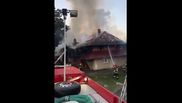 Incendiu la mănăstirea Bisericani