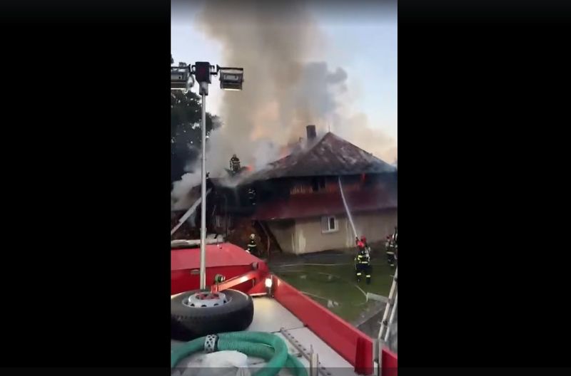 Incendiu la mănăstirea Bisericani