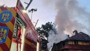 Incendiu la mănăstirea Bisericani