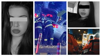 Final tragic după accidentul din Focșani! Miruna, tânăra de 21 de ani care s-a izbit cu mașina de un copac, nu a mai putut fi salvată