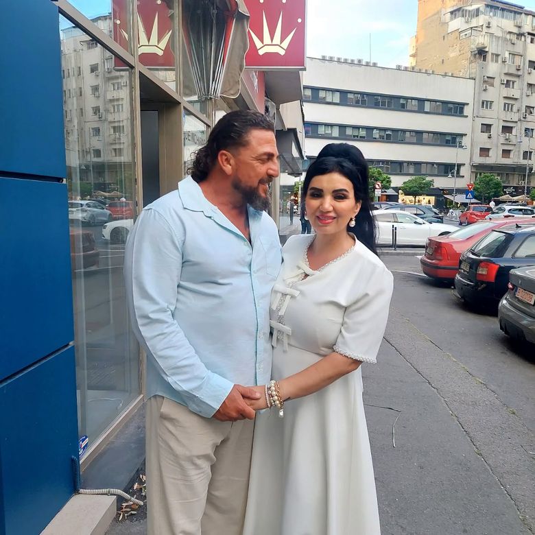 Adriana Bahmuțeanu și soțul