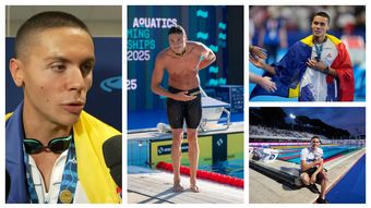 David Popovici a câștigat aurul la 100 m liber și a stabilit un nou record! Ce mărturisiri a făcut sportivul după cursă: „E o nouă presiune.”