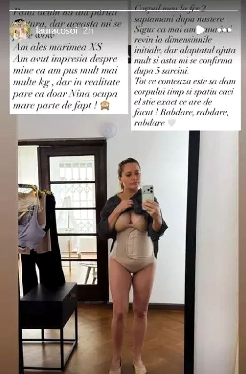 C&acirc;t a slăbit Laura Cosoi