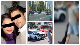 Cine este bărbatul care a încercat să își calce soția pe trecerea de pietoni
