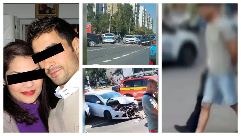 Cine este bărbatul care a încercat să își calce soția pe trecerea de pietoni