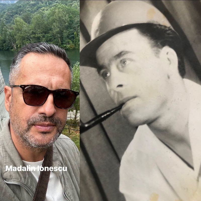 Mădălin Ionescu și tatăl său