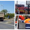 Accident cumplit &icirc;n București. O mamă, bunica și copilul, loviți de un camion pe trecerea de pietoni
