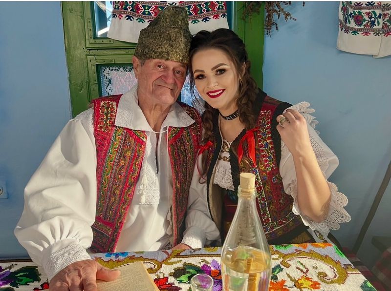 Amalia și bunicul ei